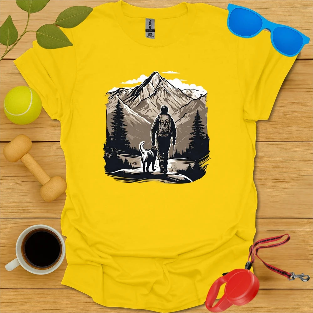 Side by Side | Hiking Dog Adventure Shirt