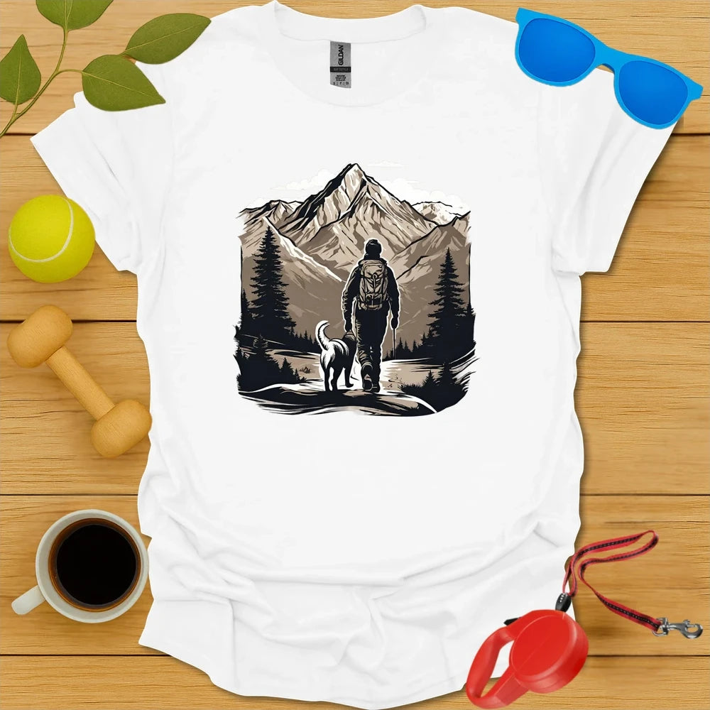 Side by Side | Hiking Dog Adventure Shirt