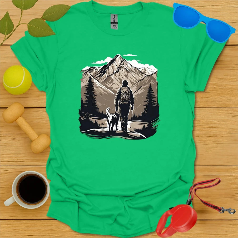 Side by Side | Hiking Dog Adventure Shirt