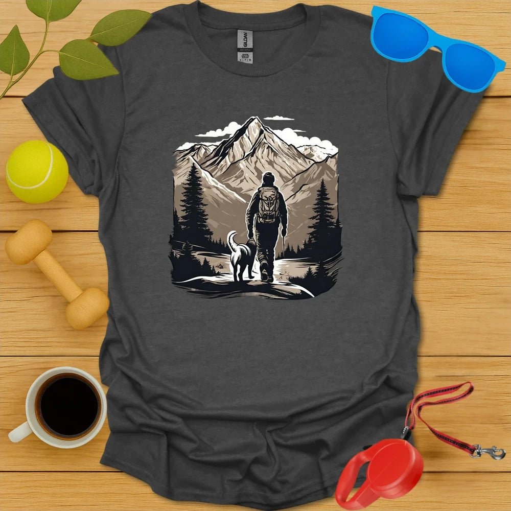 Side by Side | Hiking Dog Adventure Shirt