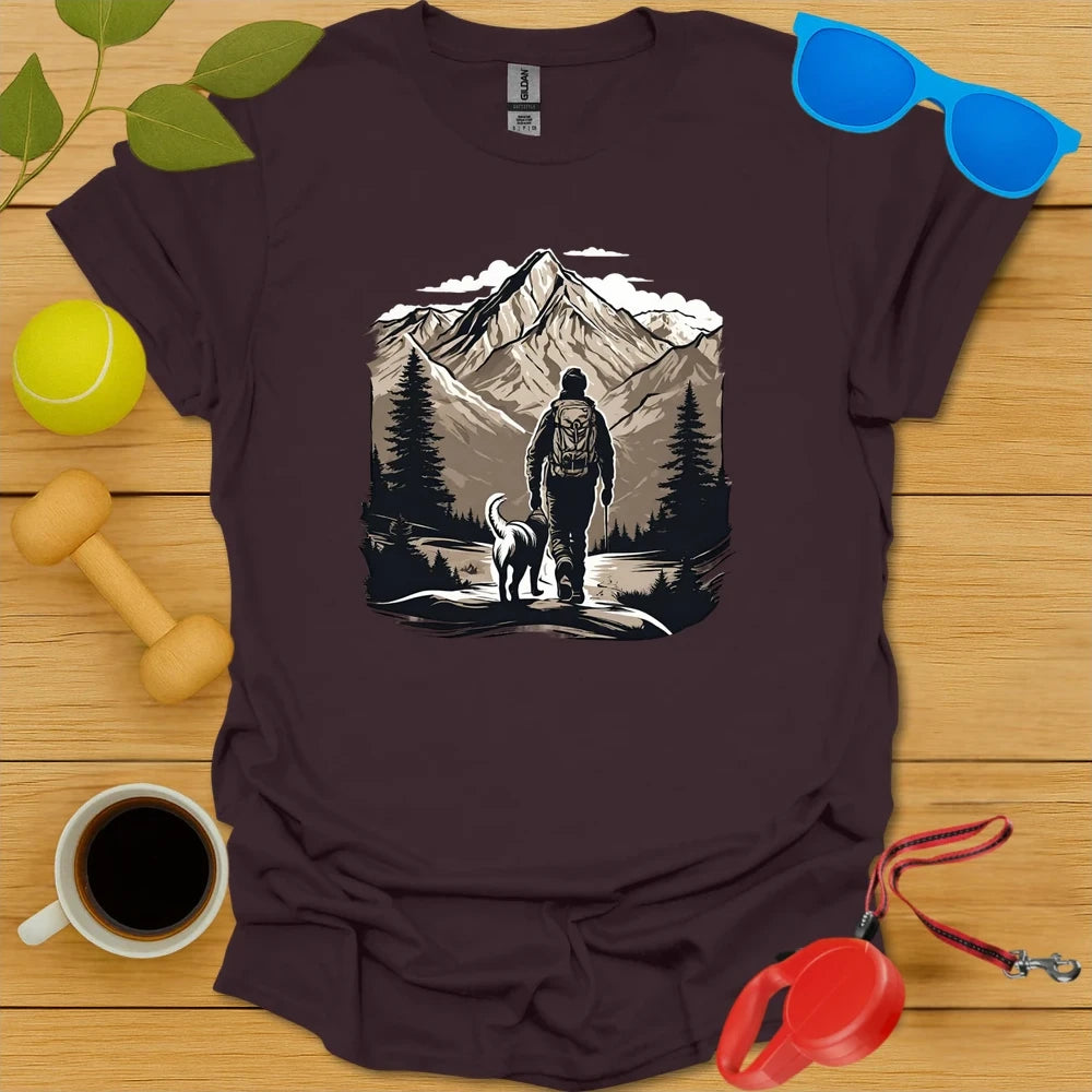 Side by Side | Hiking Dog Adventure Shirt