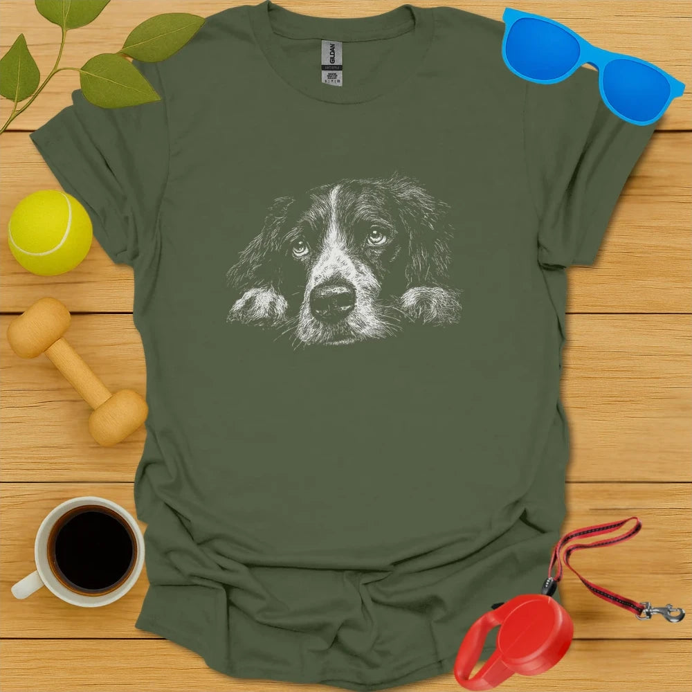 Springer Spaniel Portrait Tee