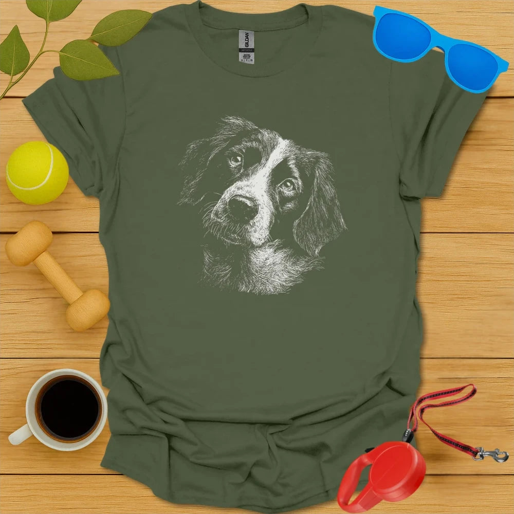 Springer Spaniel Sketch Tee