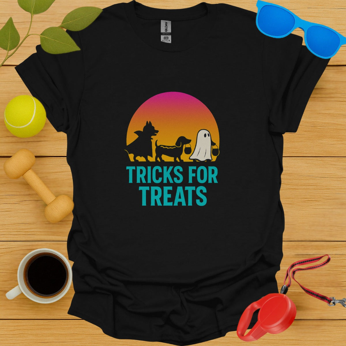 Tricks for Treats Halloween Theme Design Shirt product type
