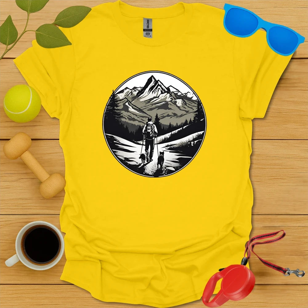 Two Paws, Four Boots | Mountain Hike Tee