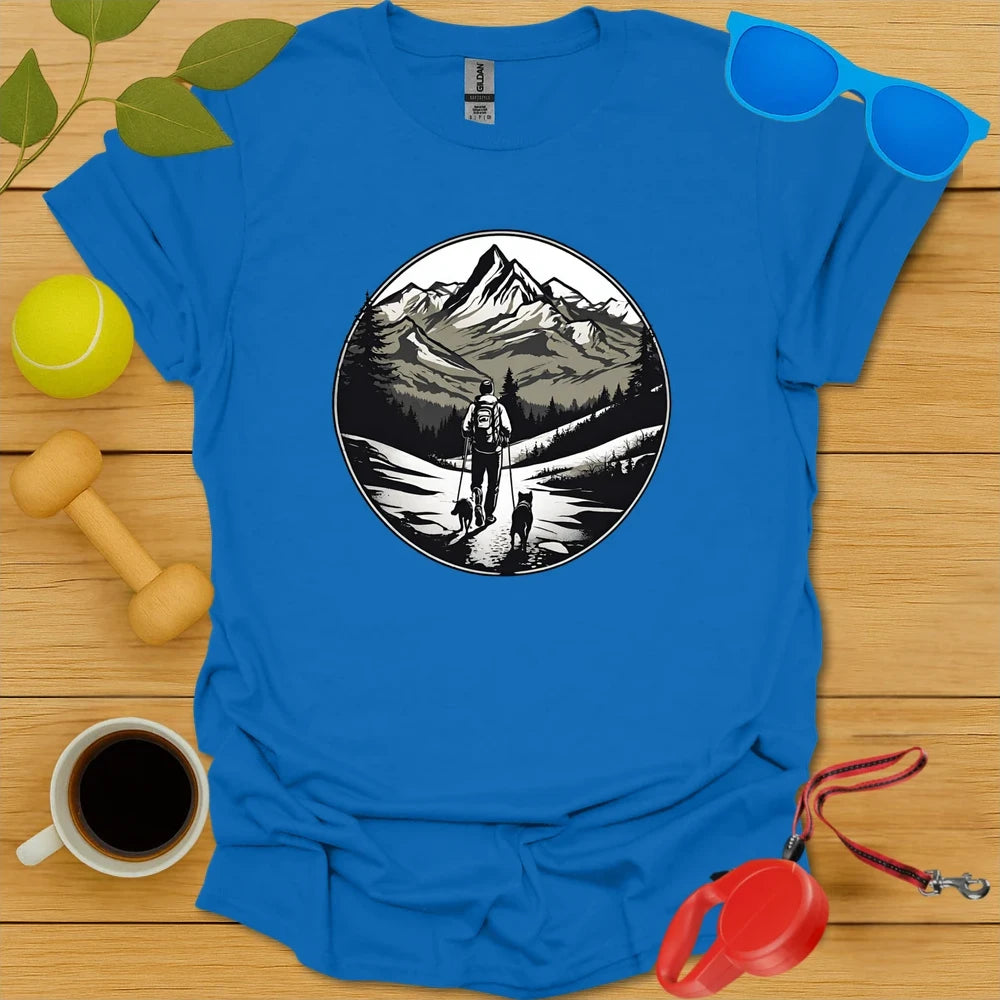 Two Paws, Four Boots | Mountain Hike Tee