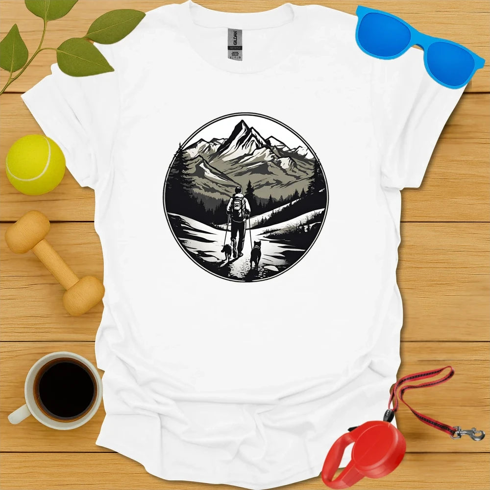 Two Paws, Four Boots | Mountain Hike Tee