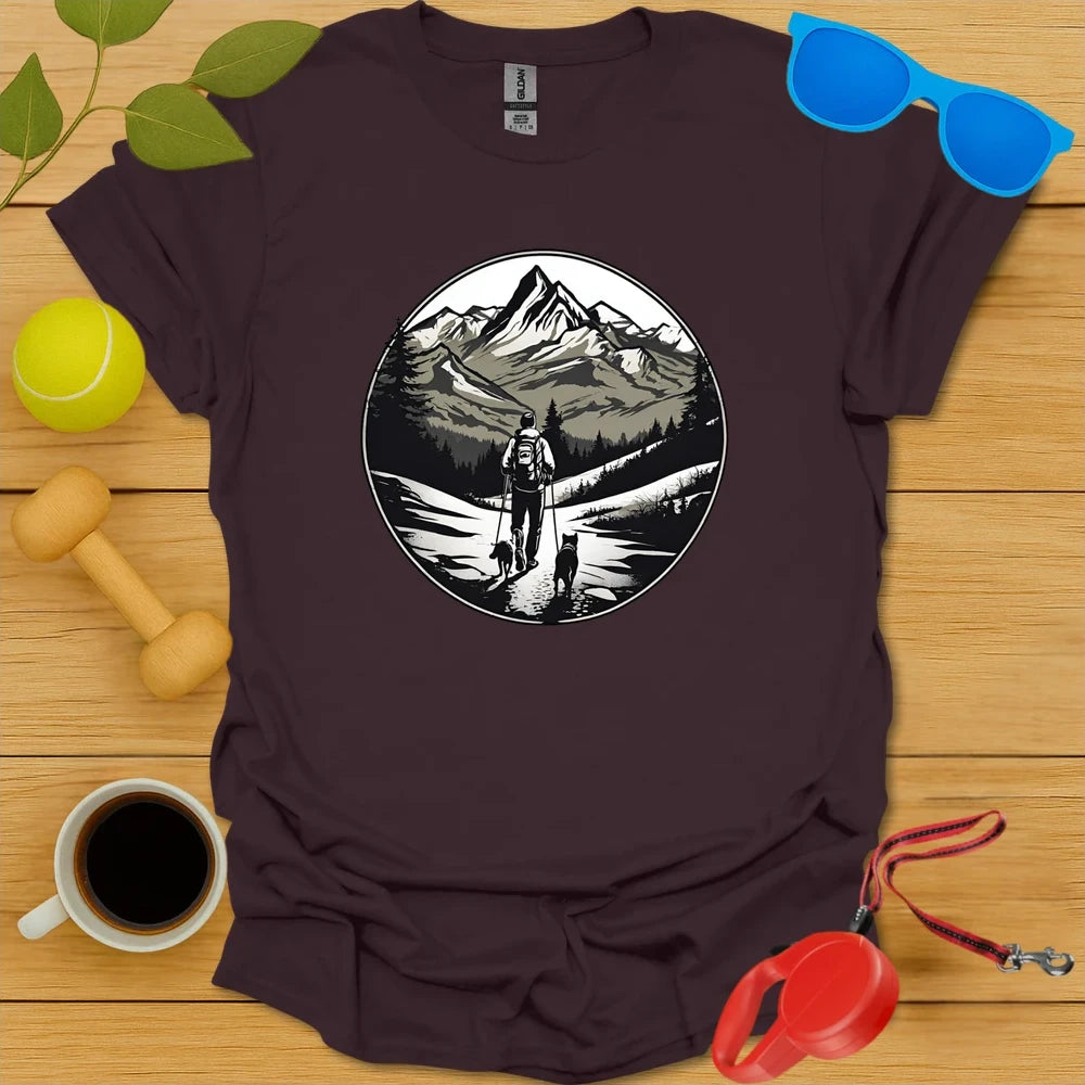 Two Paws, Four Boots | Mountain Hike Tee