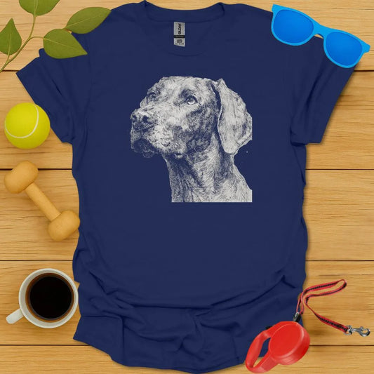 Vizsla Portrait T Shirt