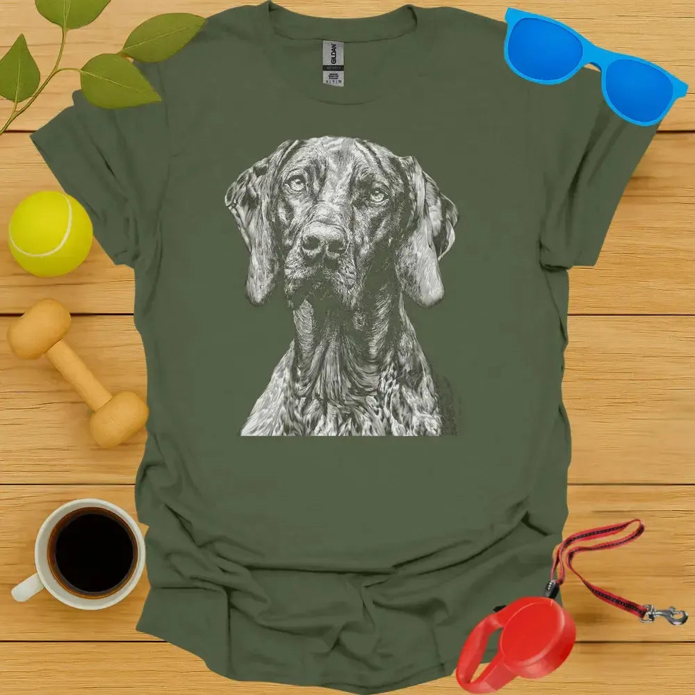 Vizsla Portrait Tee