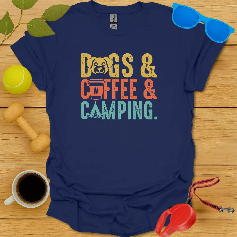 Weekend Essentials | Dogs, Coffee & Camping Tee