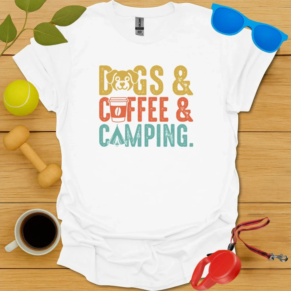 Weekend Essentials | Dogs, Coffee & Camping Tee