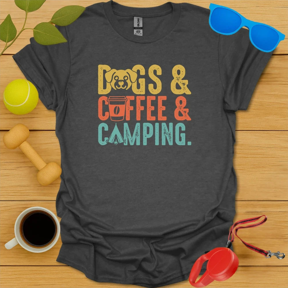 Weekend Essentials | Dogs, Coffee & Camping Tee