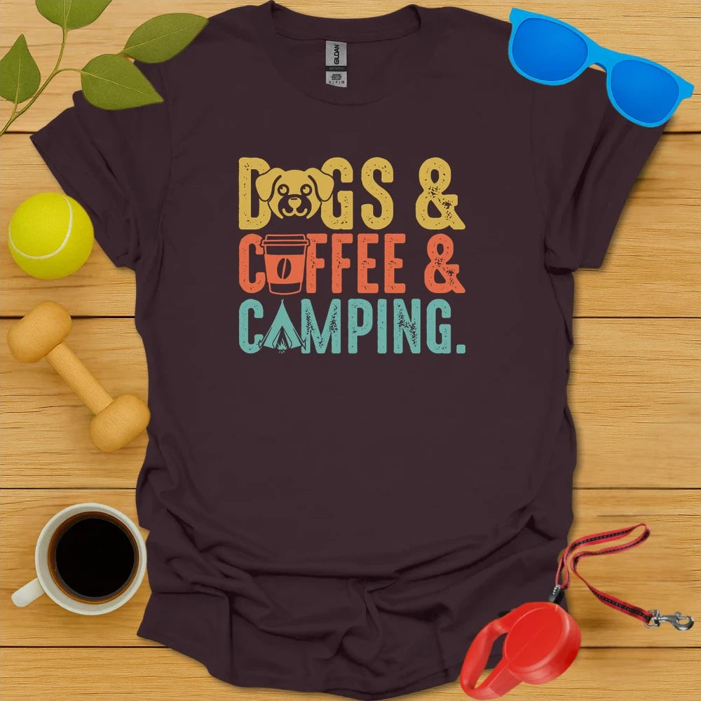 Weekend Essentials | Dogs, Coffee & Camping Tee