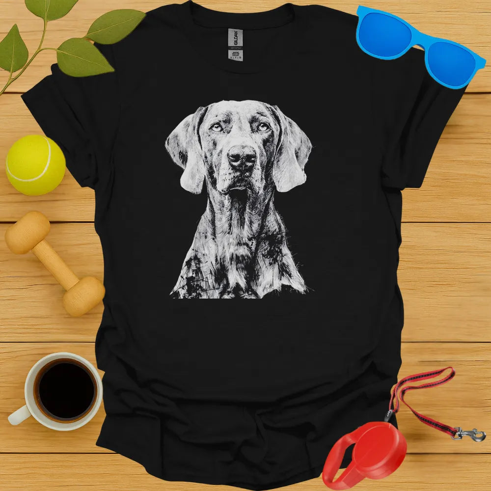 Weimaraner Portrait T-Shirt