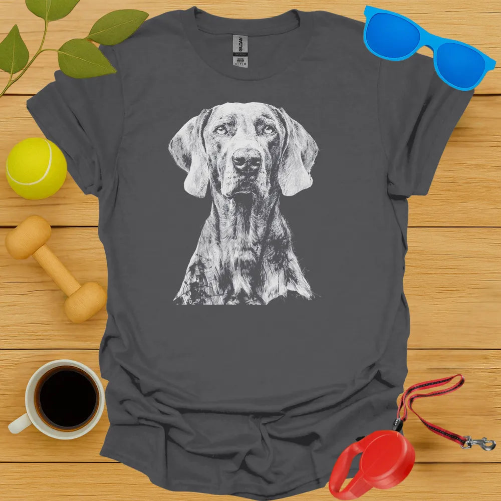 Weimaraner Portrait T-Shirt