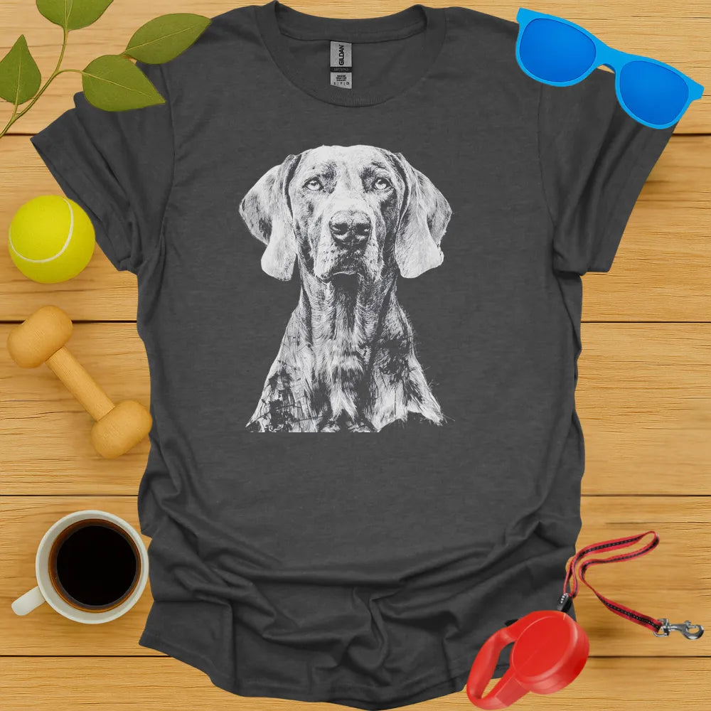 Weimaraner Portrait T-Shirt