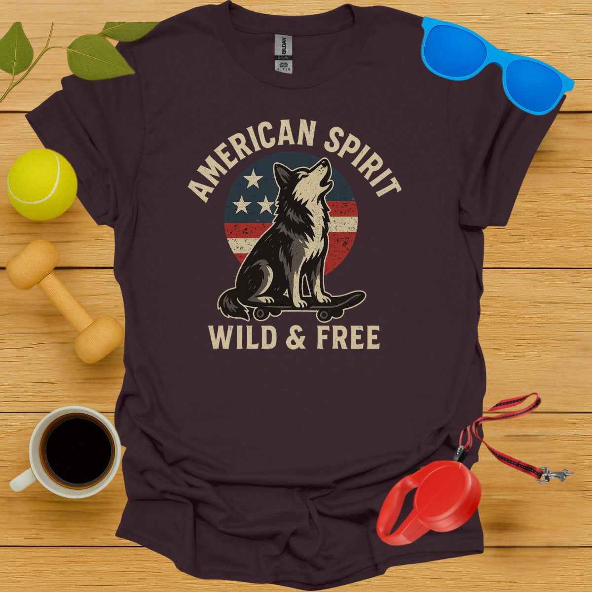 American Spirit Wild and Free T-shirt Product