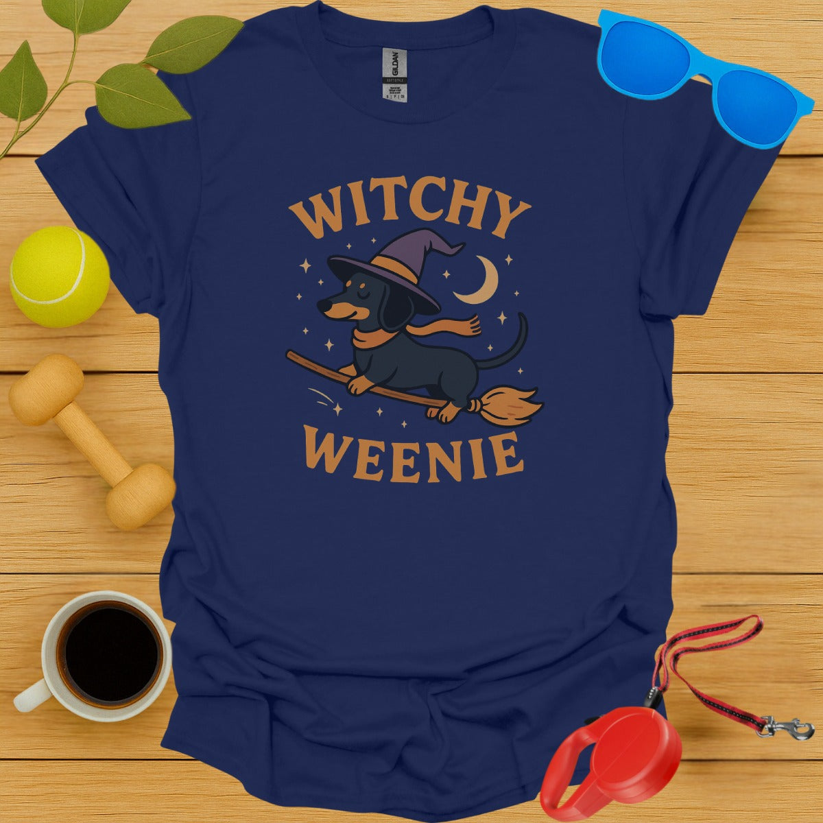 Witchy Weenie Halloween Fun Dog Lovers product type