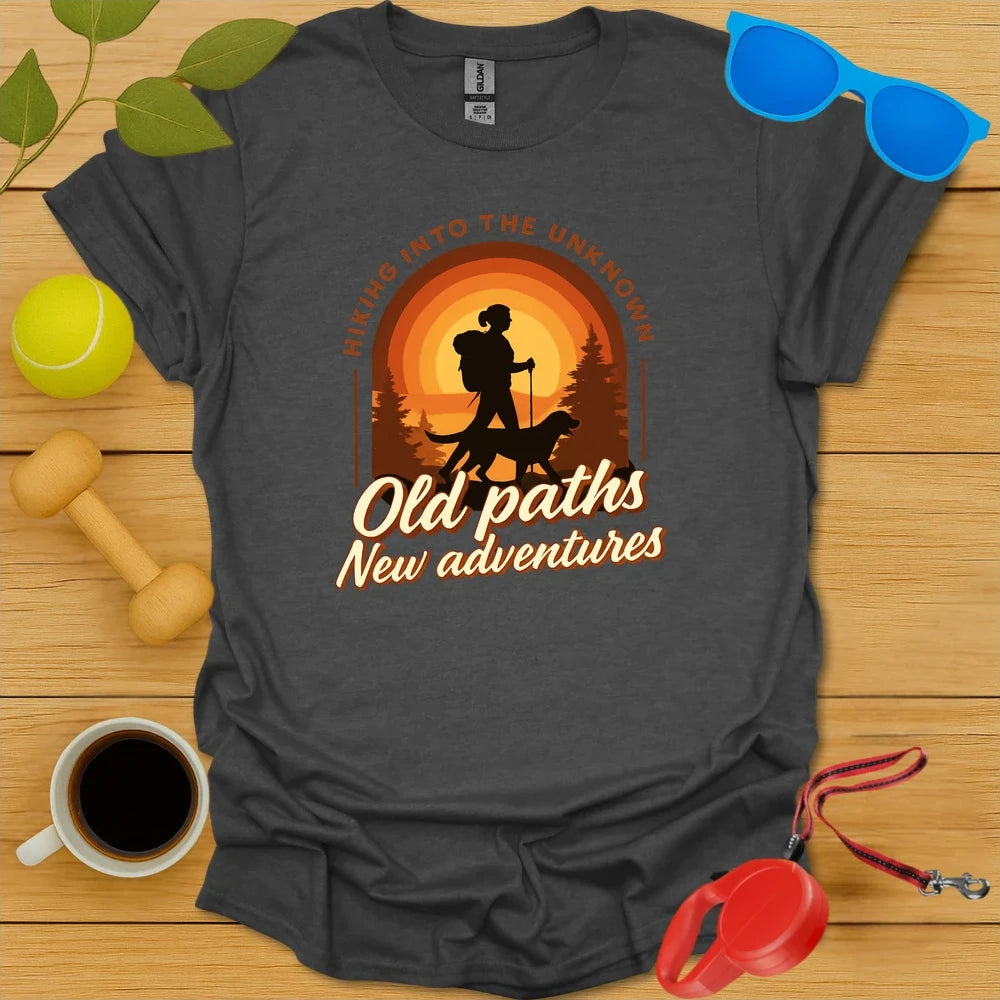 Women’s Hiking Shirt | Dog Lover Trail Adventure Tee