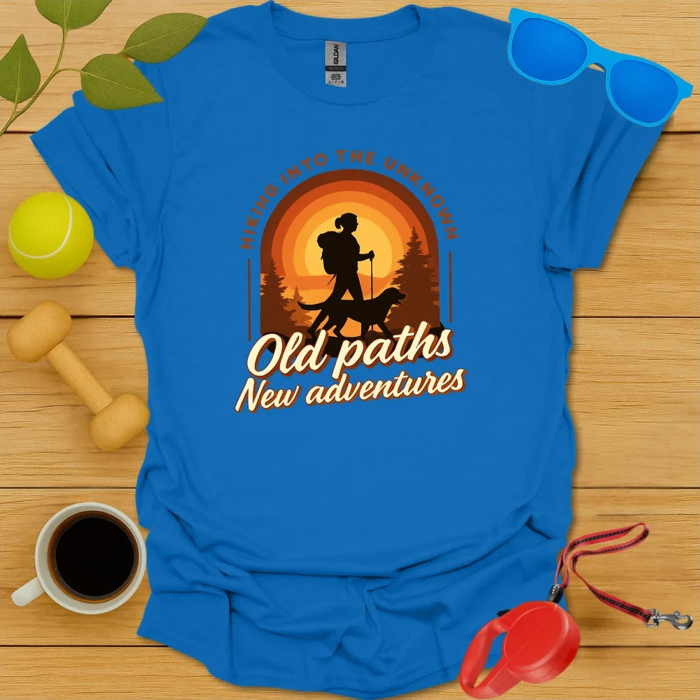 Women’s Hiking Shirt | Dog Lover Trail Adventure Tee