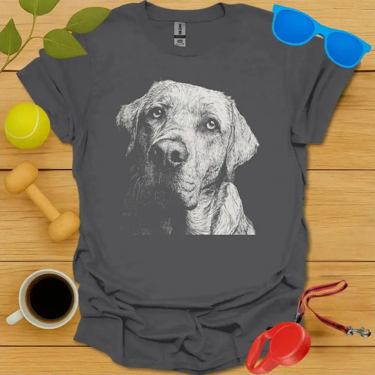 Yellow Lab Portrait Tee