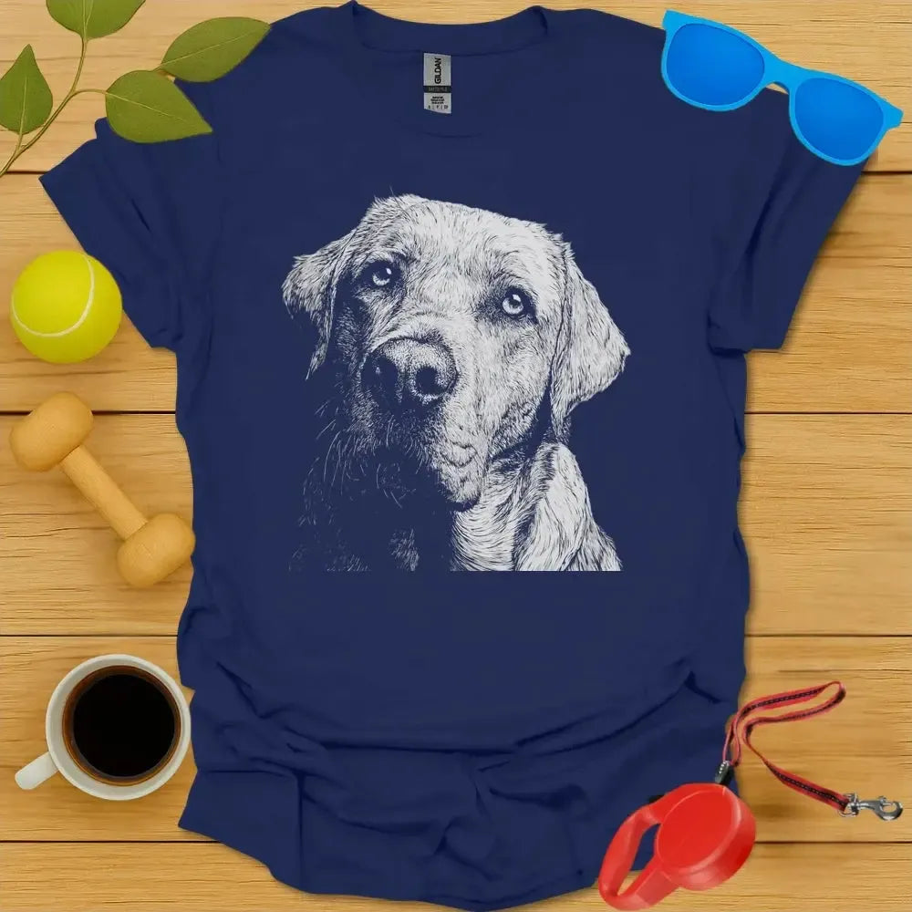 Yellow Lab Portrait Tee