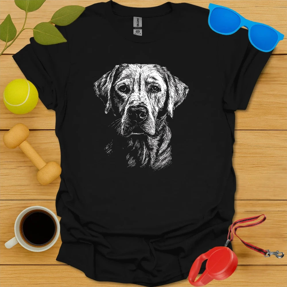 Yellow Lab Sketch Tee