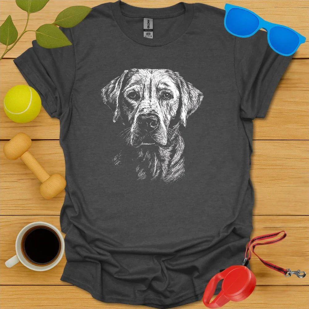 Yellow Lab Sketch Tee