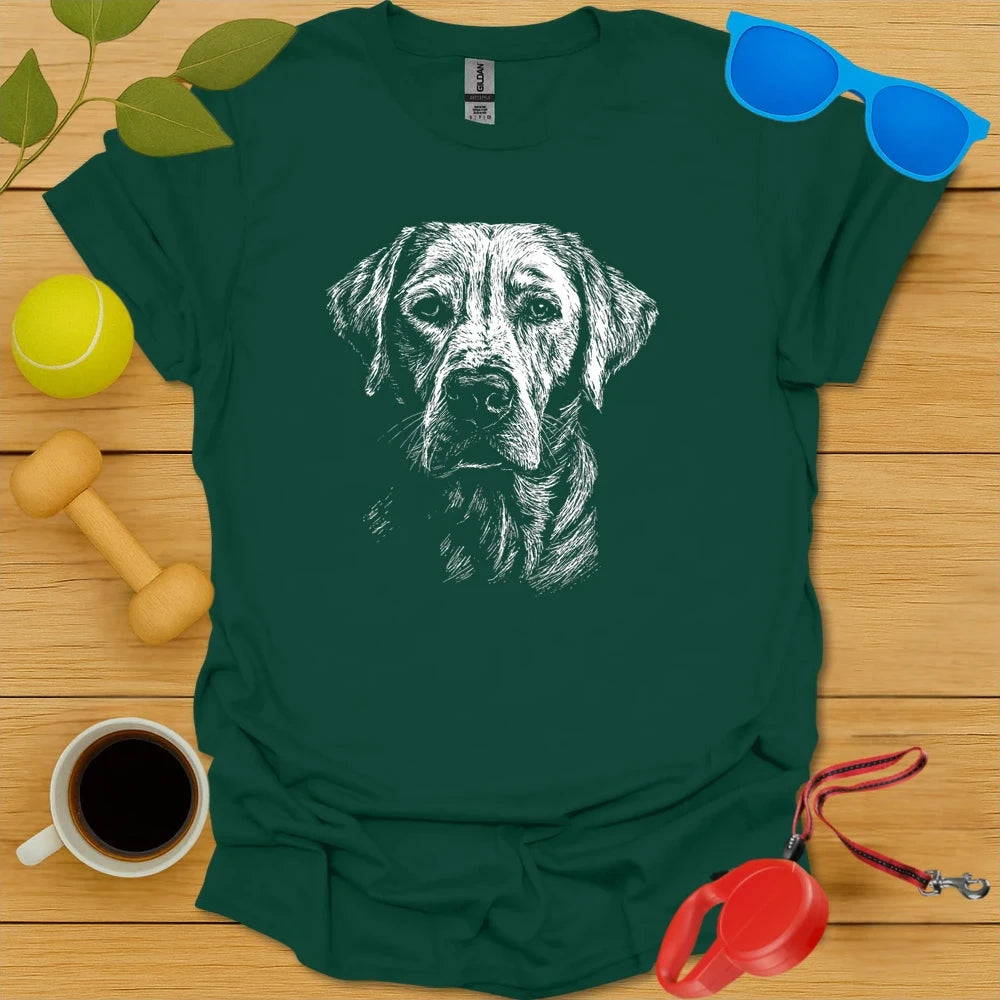 Yellow Lab Sketch Tee