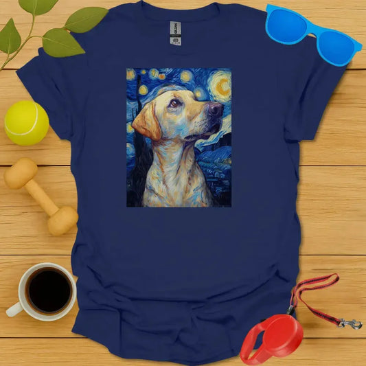 Yellow Lab Starry Night Tee