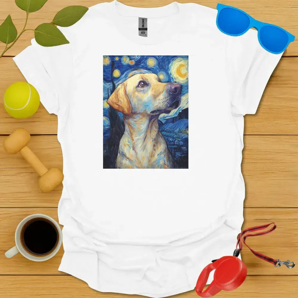 Yellow Lab Starry Night Tee