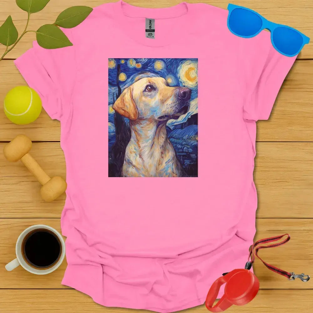 Yellow Lab Starry Night Tee