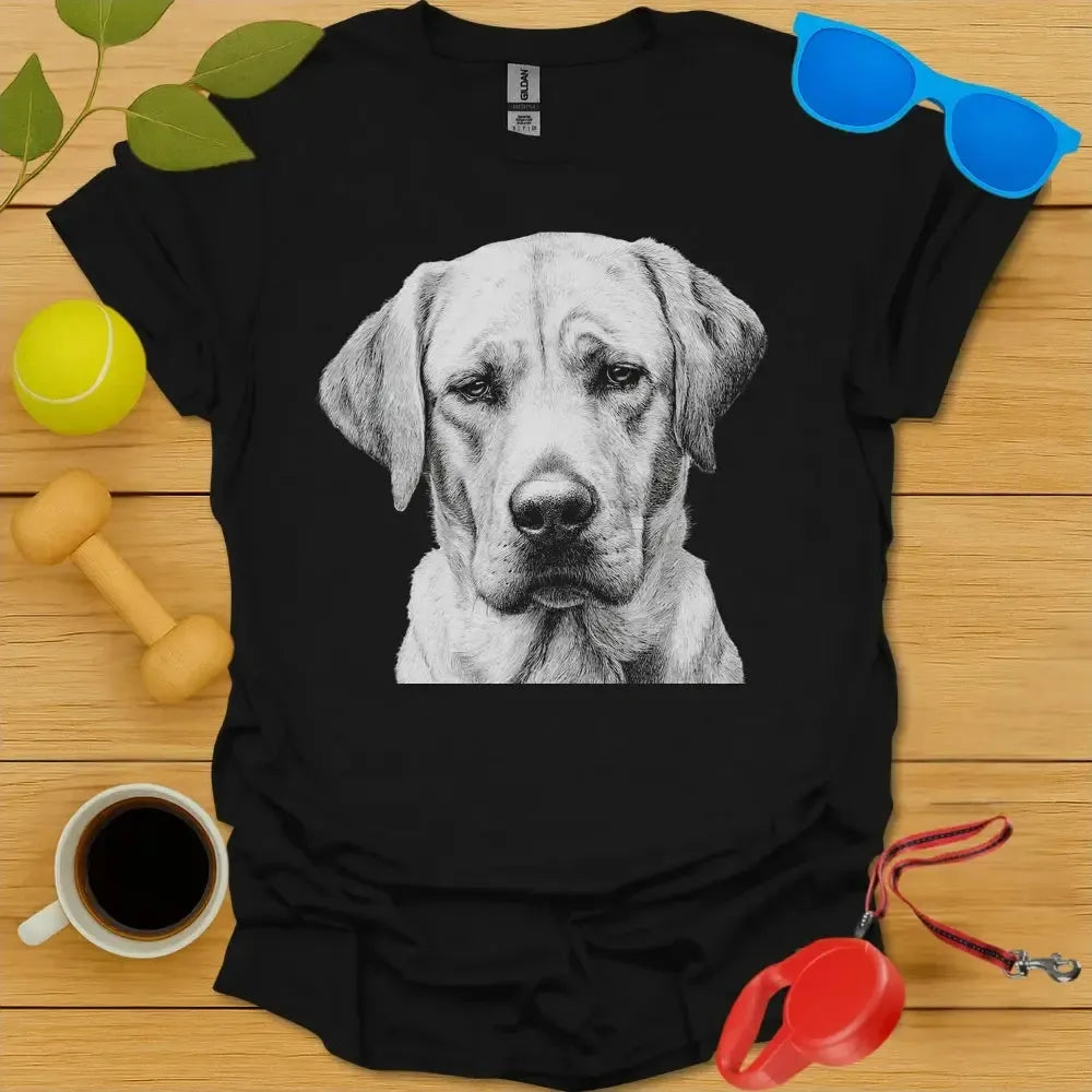 Yellow Labrador Portrait Tee
