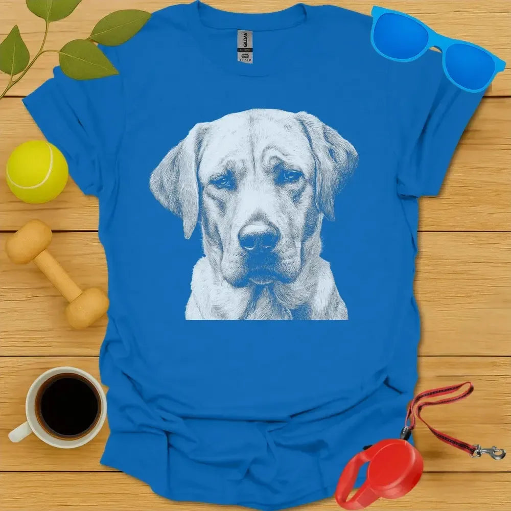 Yellow Labrador Portrait Tee