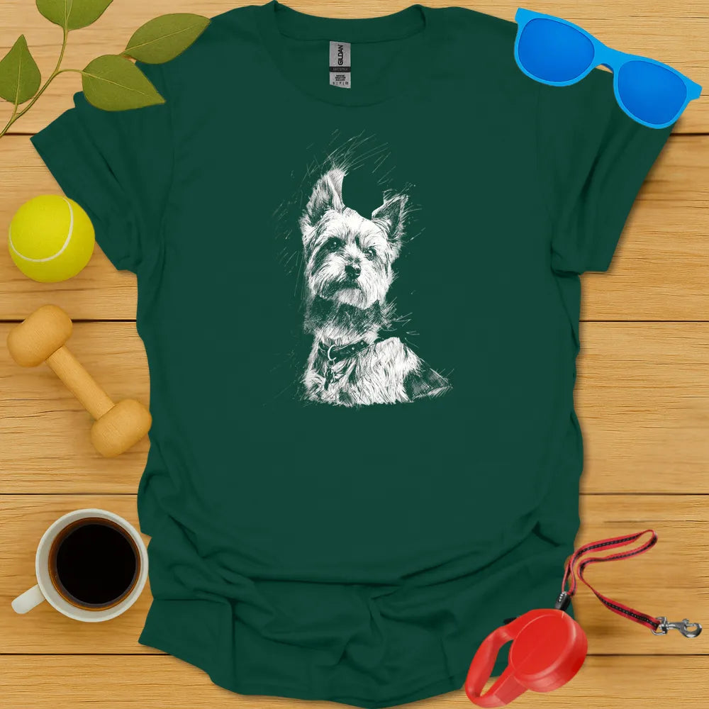 Yorkshire Terrier Portrait Shirt