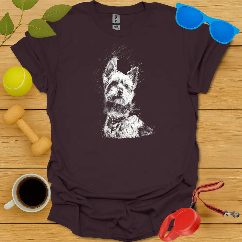 Yorkshire Terrier Portrait Shirt