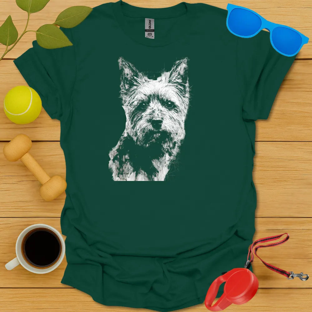 Yorkshire Terrier Portrait Shirt