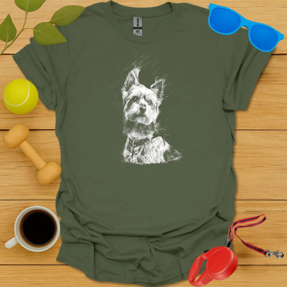 Yorkshire Terrier Portrait Shirt
