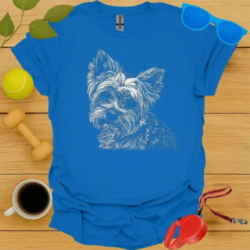 Yorkshire Terrier Portrait Tee
