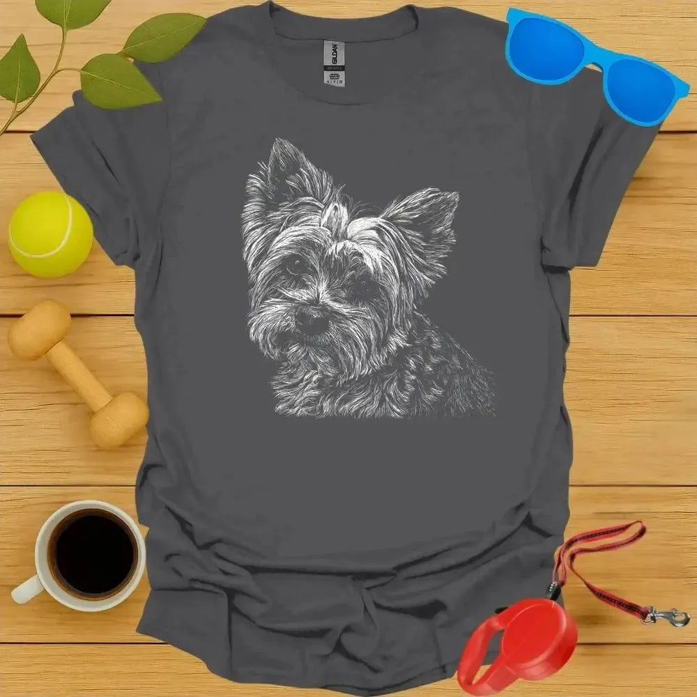 Yorkshire Terrier Portrait Tee