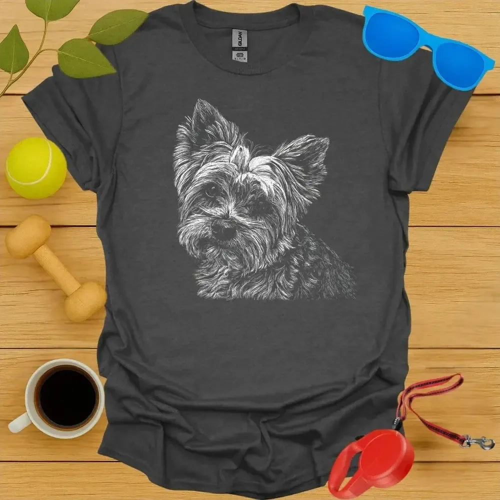 Yorkshire Terrier Portrait Tee