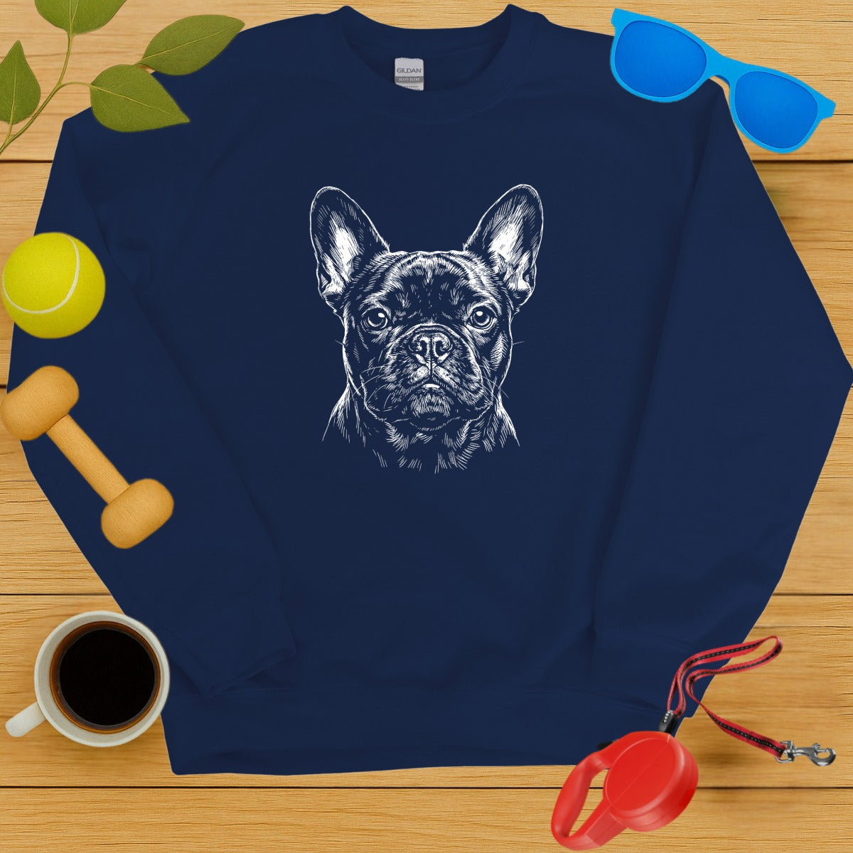 French Bulldog Illustrated Sweatshirt product