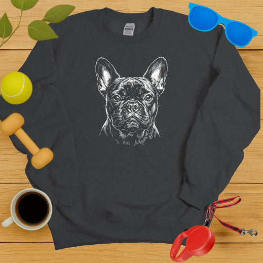 French Bulldog Illustration Sweatshirt Product