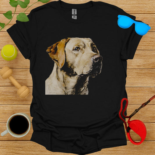 Labrador Retriever Dog Illustration T-shirt