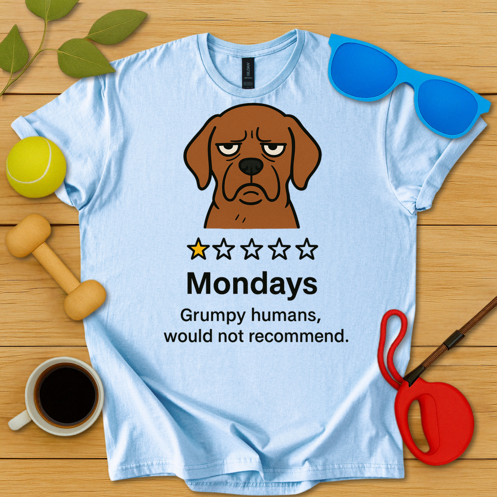 Monday's One Star Review T-Shirt - Critter Lane