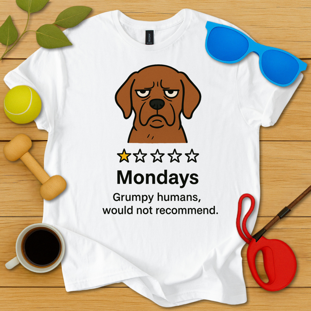 Monday's One Star Review T-Shirt - Critter Lane