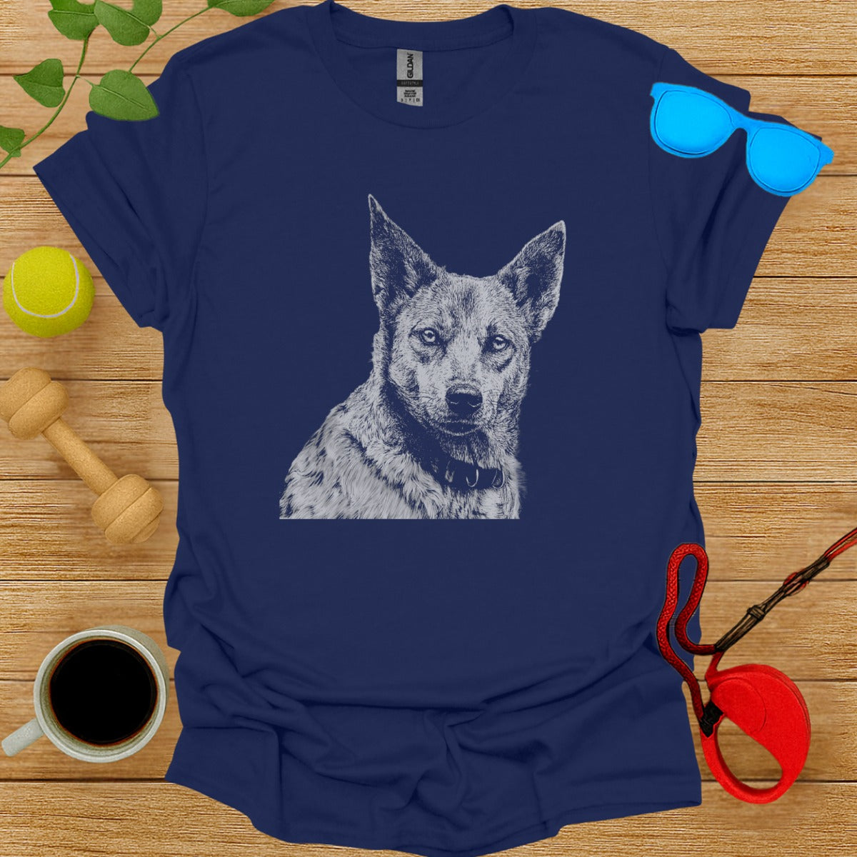 Blue Australian Cattle Dog Graphic T-Shirt Product