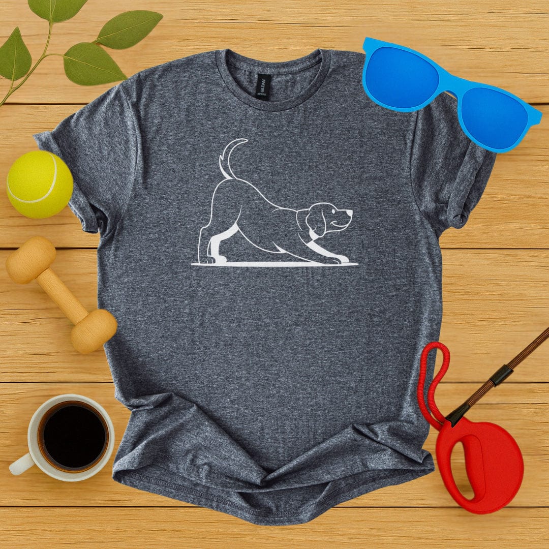 Printify T-Shirt Dark Heather / S Big Stretch T-Shirt