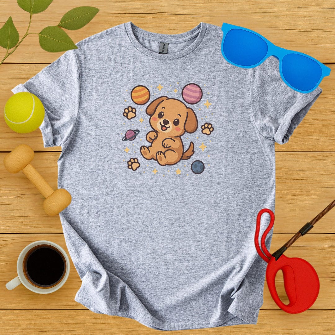 Printify T-Shirt Sport Grey / S Astro Pup T-Shirt